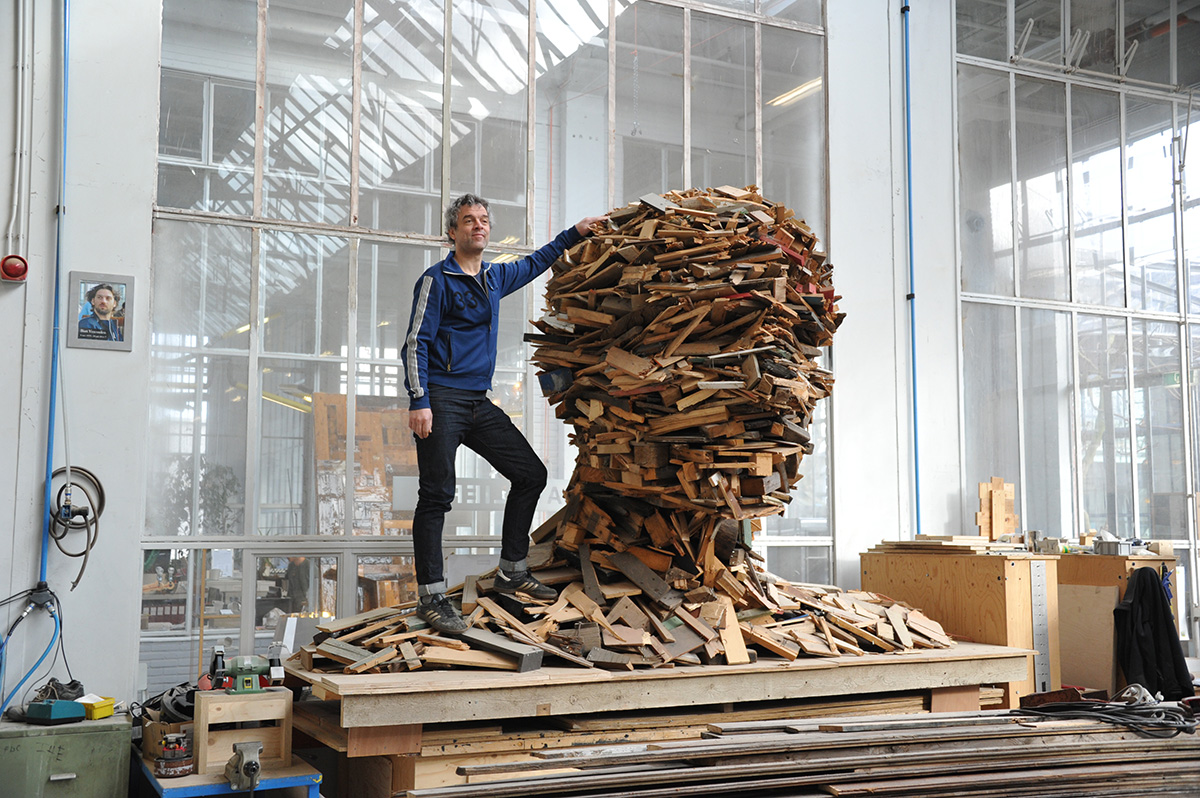 Piet & Ad Random Waste Wood Man