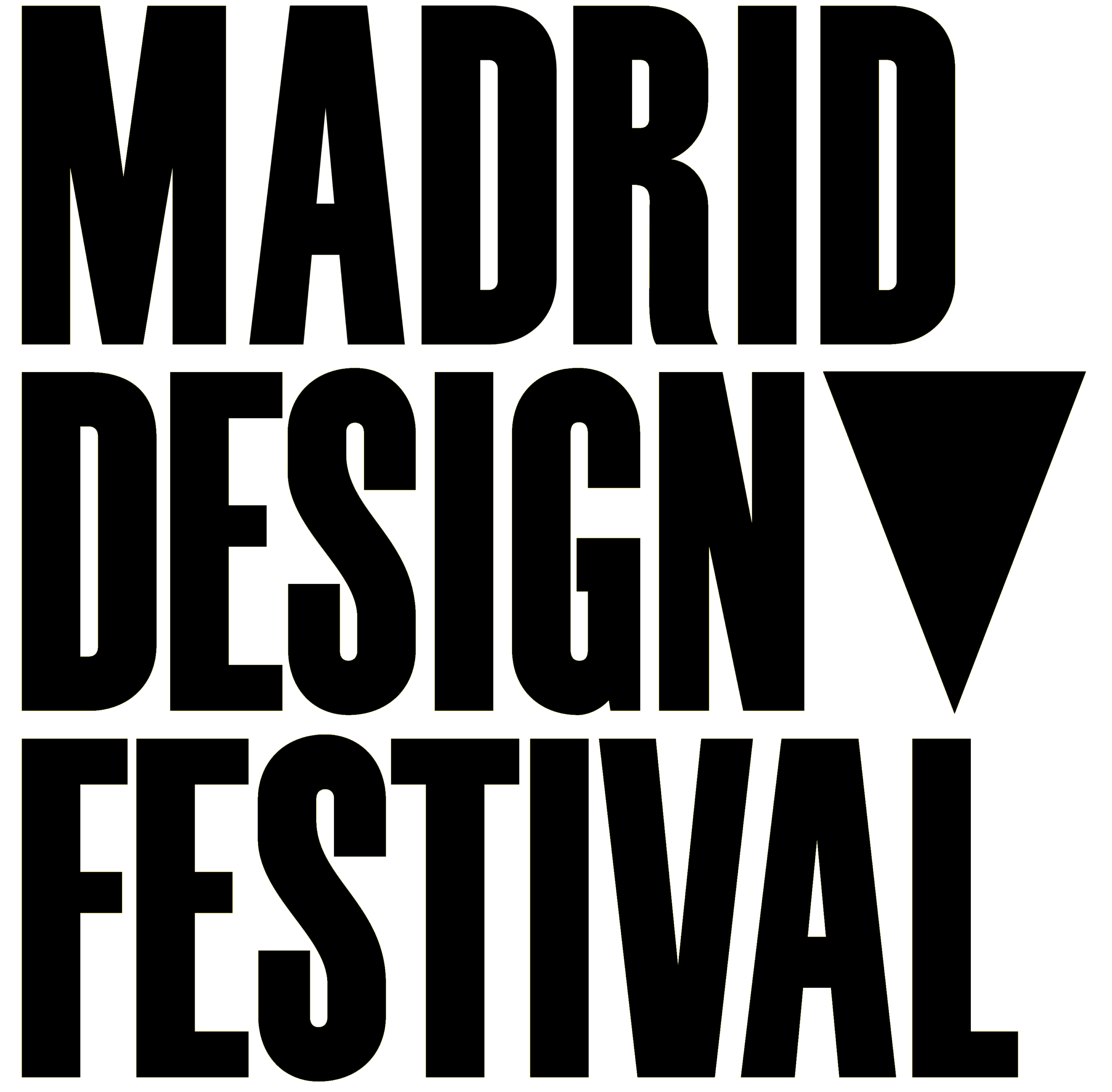 logo MDF negro